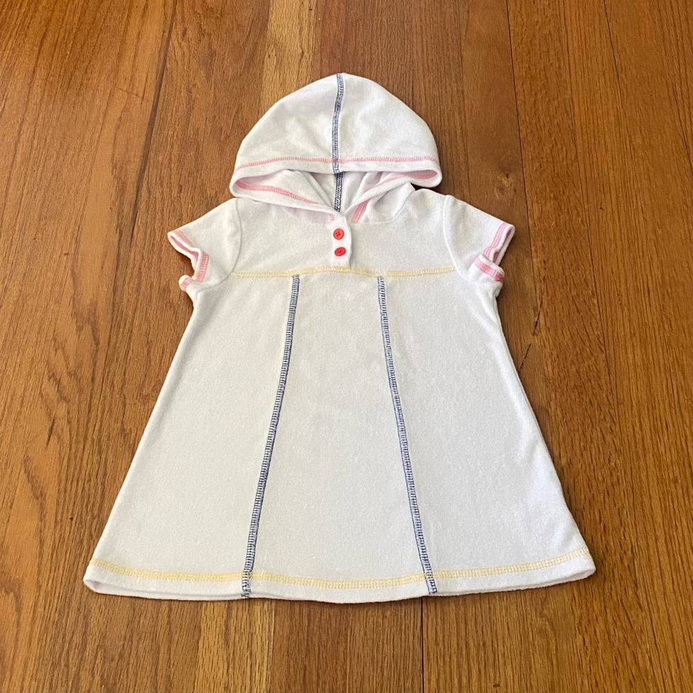 Hanna Andersson Terry Hooded Kids Swim Coverup